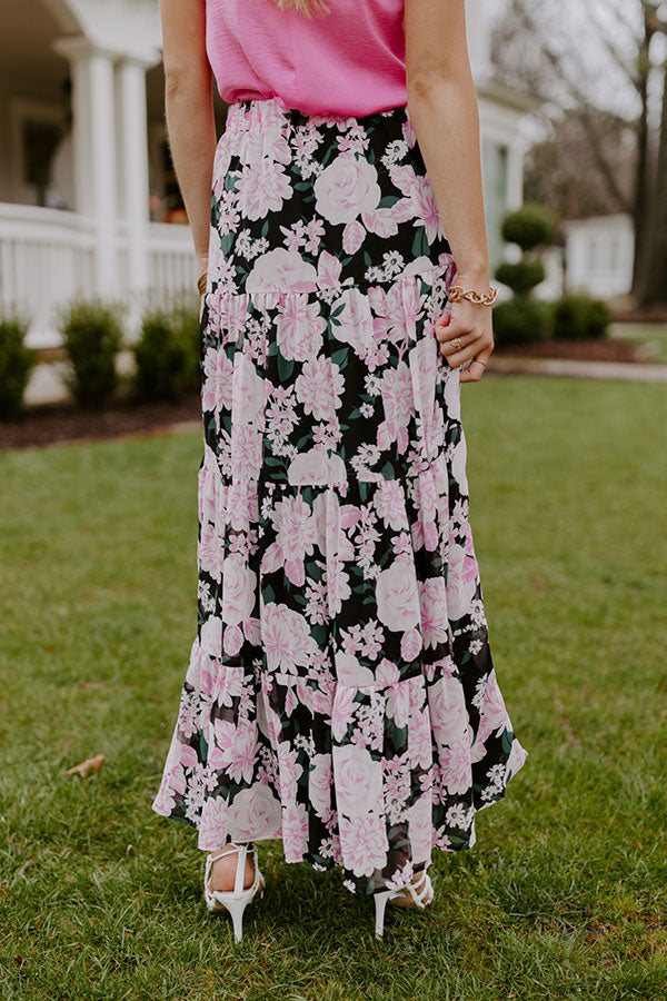 Sugary Sweet Floral Skirt