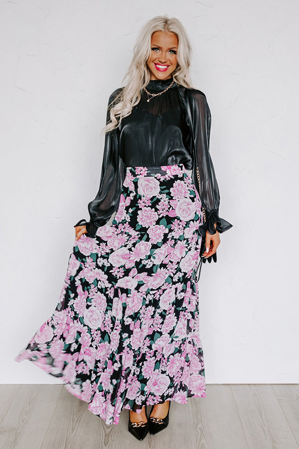 Sugary Sweet Floral Skirt