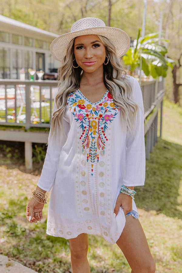 Patio Preferred Embroidered Tunic