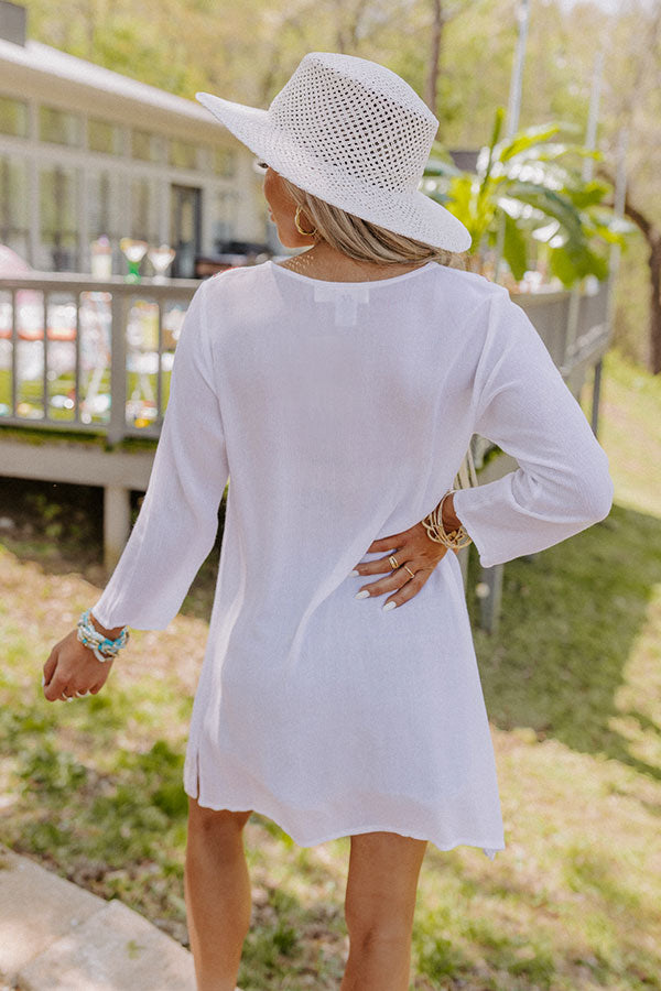 Patio Preferred Embroidered Tunic