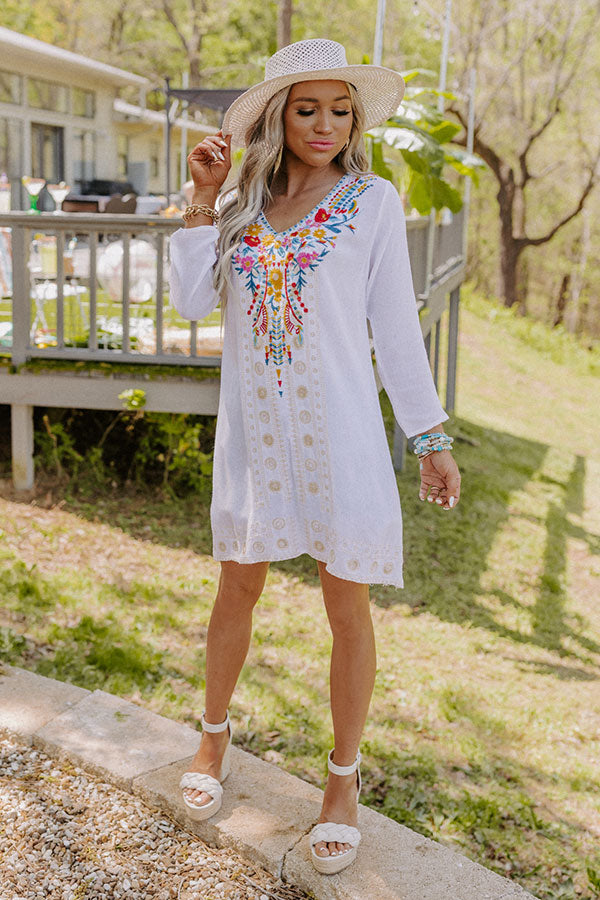 Patio Preferred Embroidered Tunic