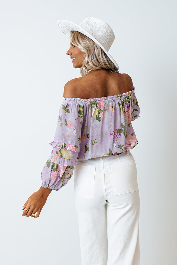 Festival Weather Floral Top