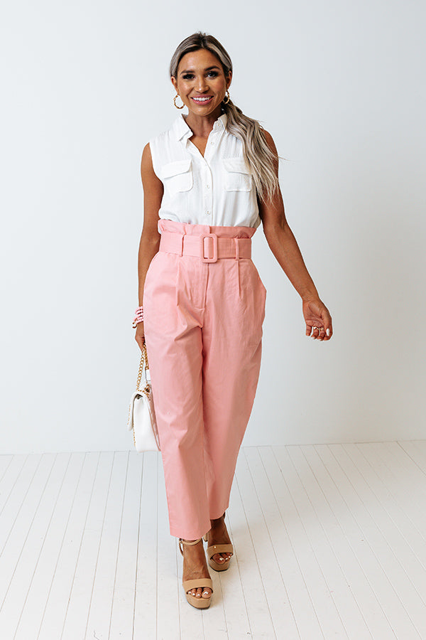 Countdown To The Weekend Shift Top In White