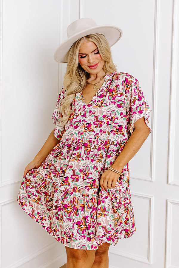 Don't Mind If I Do Shift Dress Curves