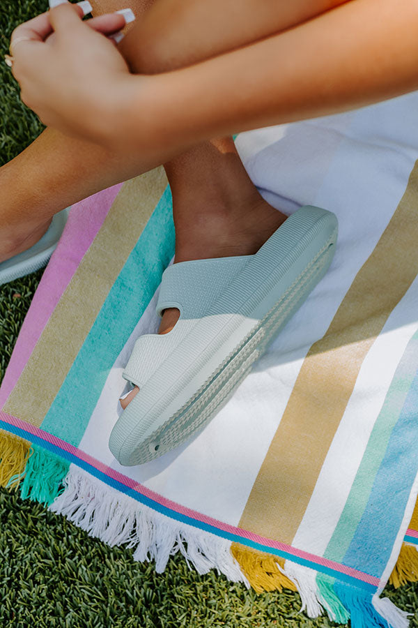 The Perri Sandal In Light Pear
