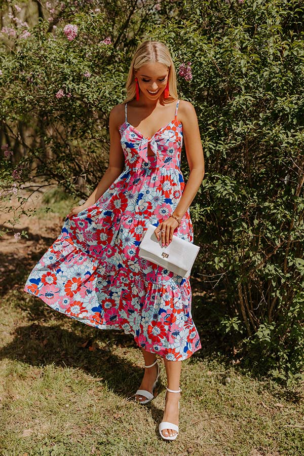 Pretty And Pleasant Floral Midi