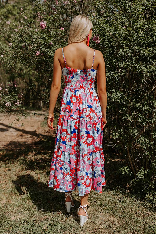 Pretty And Pleasant Floral Midi