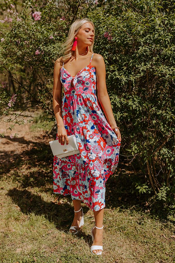 Pretty And Pleasant Floral Midi