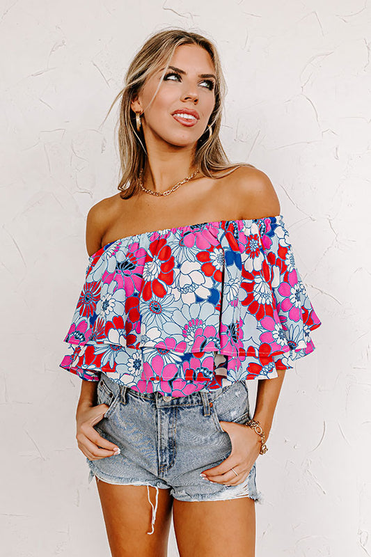 Tropical Joy Floral Top
