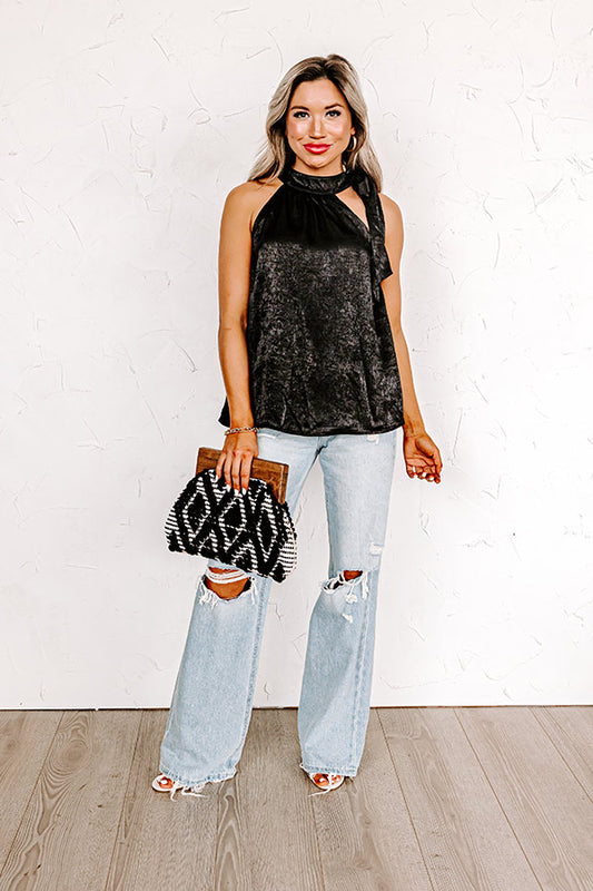 Make It Memorable Shift Top In Black