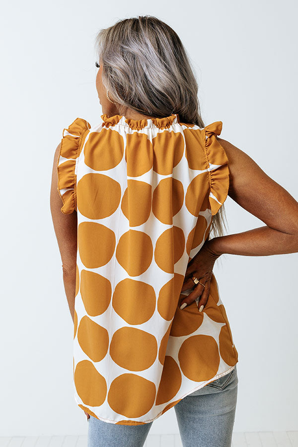 Brunch And Go Shift Top In Camel