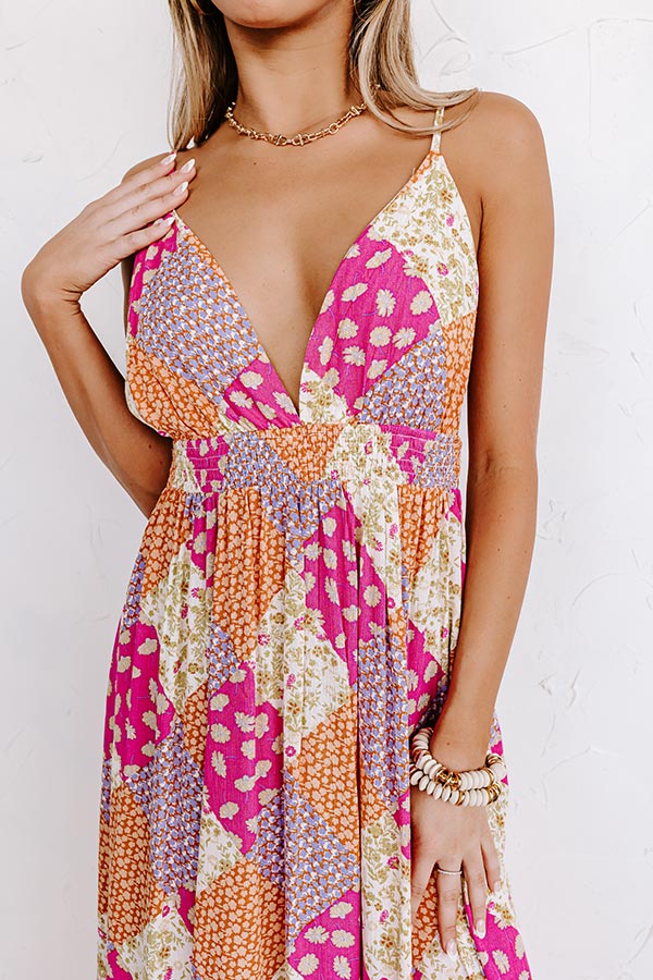 Weekends By The Coast Maxi in Orange