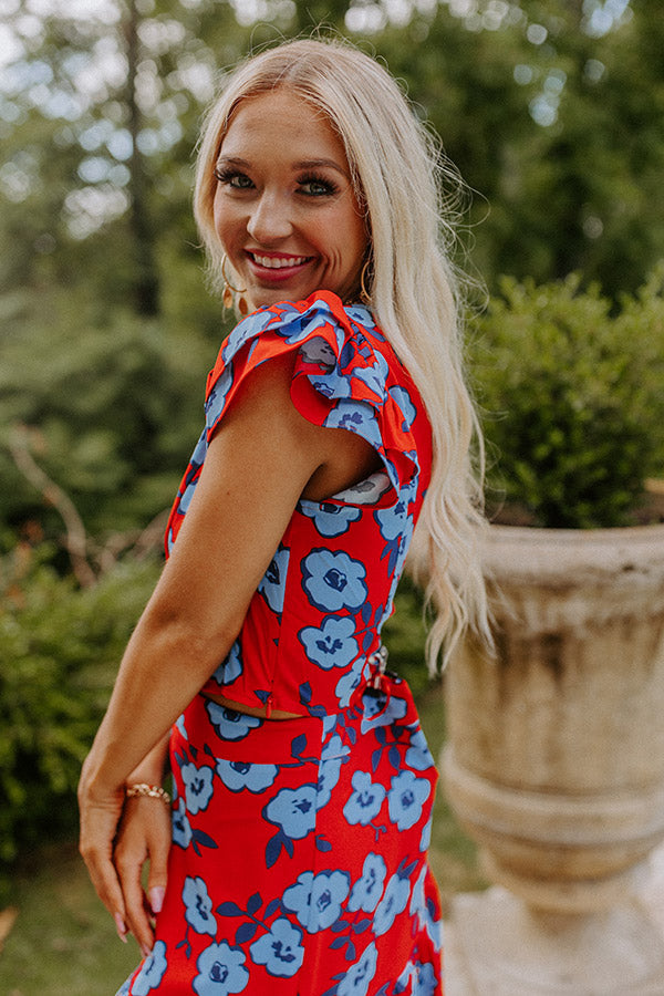 Touch My Soul Floral Top