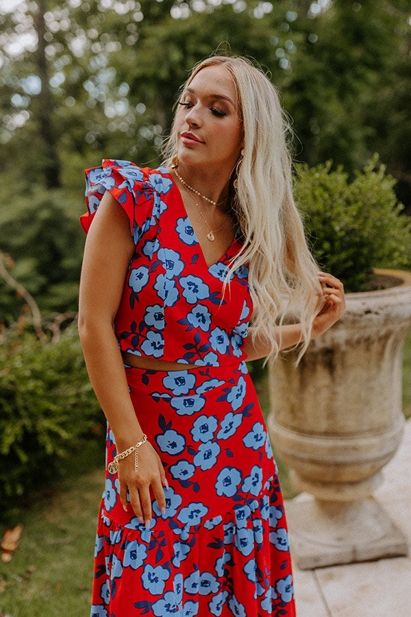 Touch My Soul Floral Top