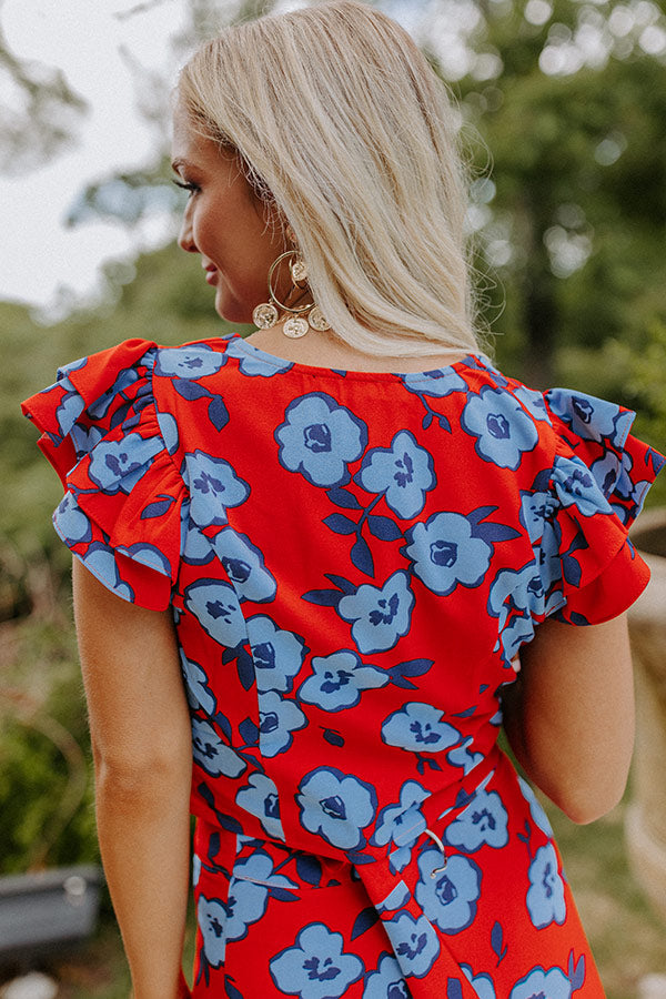 Touch My Soul Floral Top