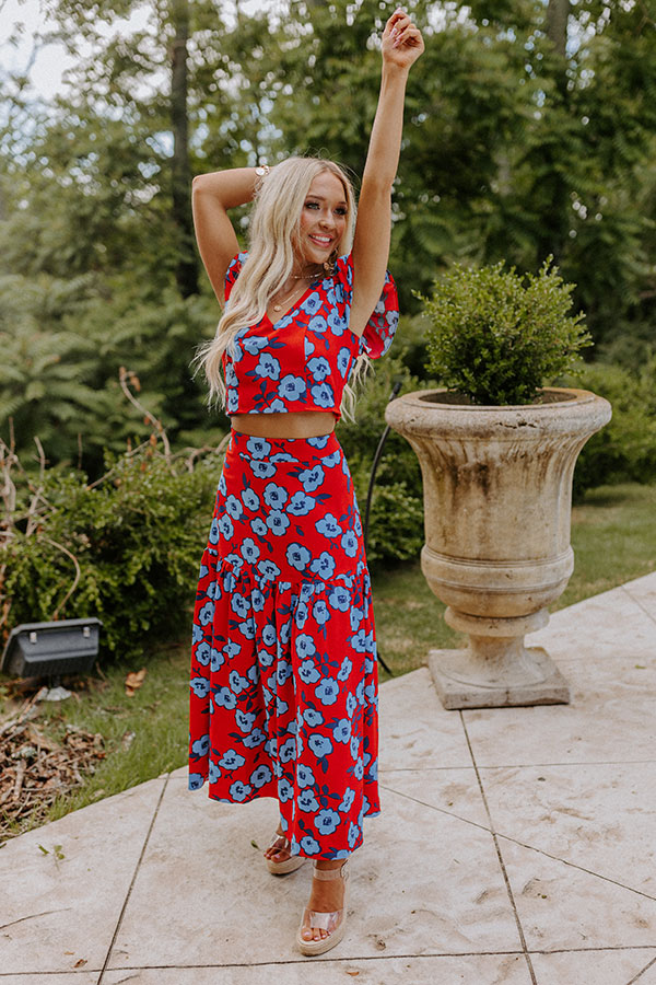 Touch My Soul Floral Top