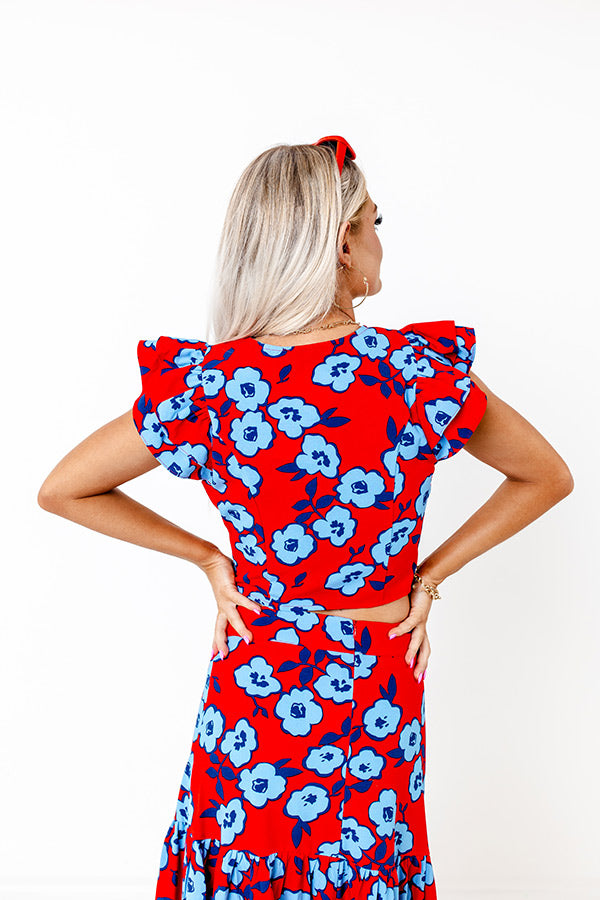 Touch My Soul Floral Top