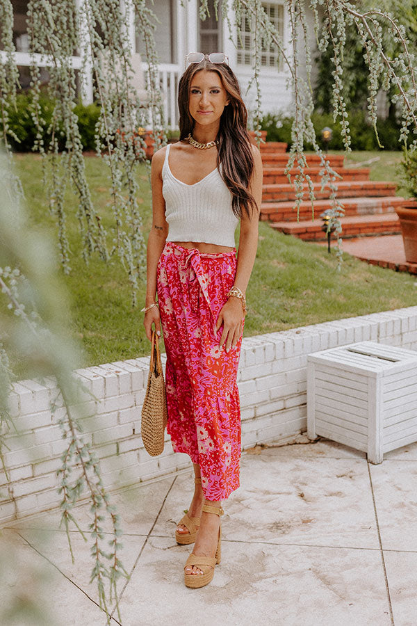 Kiss Me In The Meadow Maxi Skirt