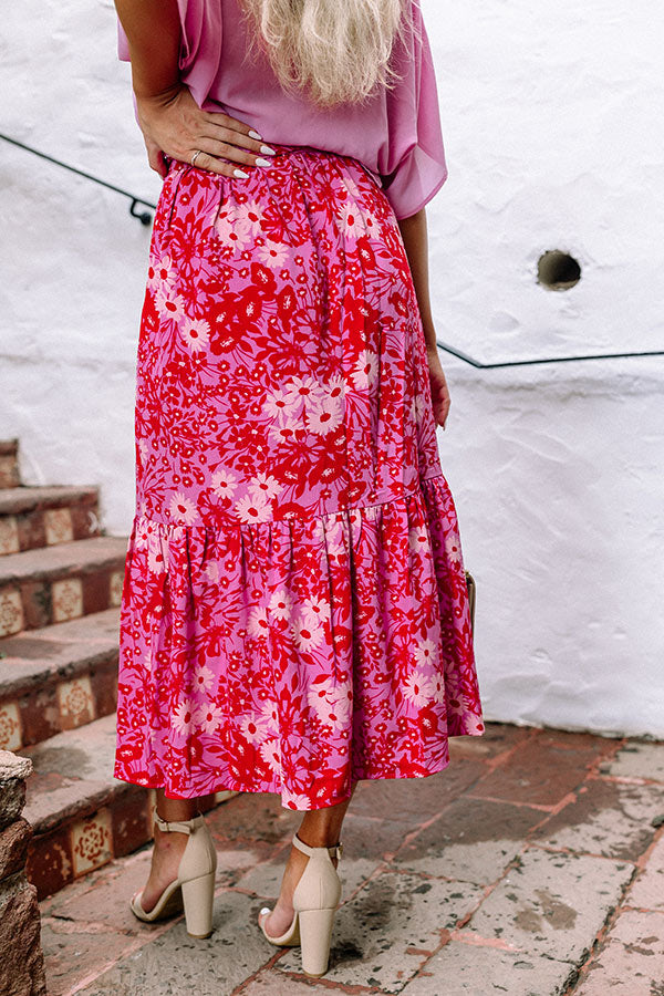 Kiss Me In The Meadow Maxi Skirt