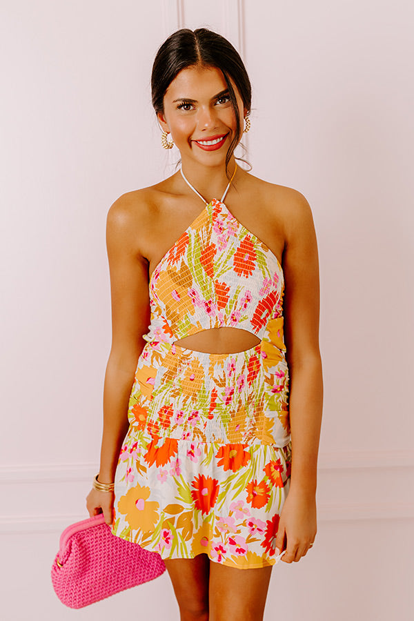 20-34 Round Trip Ticket Smocked Dress