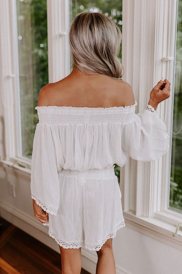 Witty Remark Embroidered Top