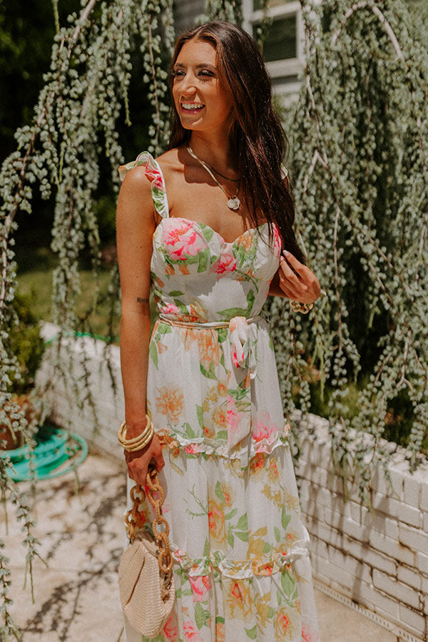 Believe In Love Floral Midi
