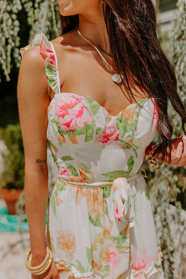 Believe In Love Floral Midi