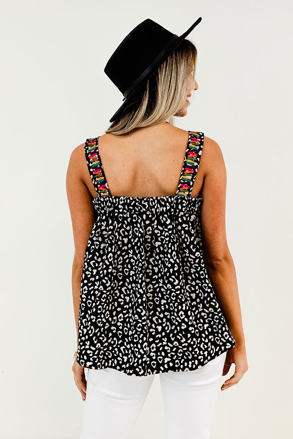 The Perfect Timing Embroidered Shift Top