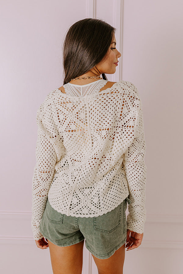 Thank You Maui Much Knit Top