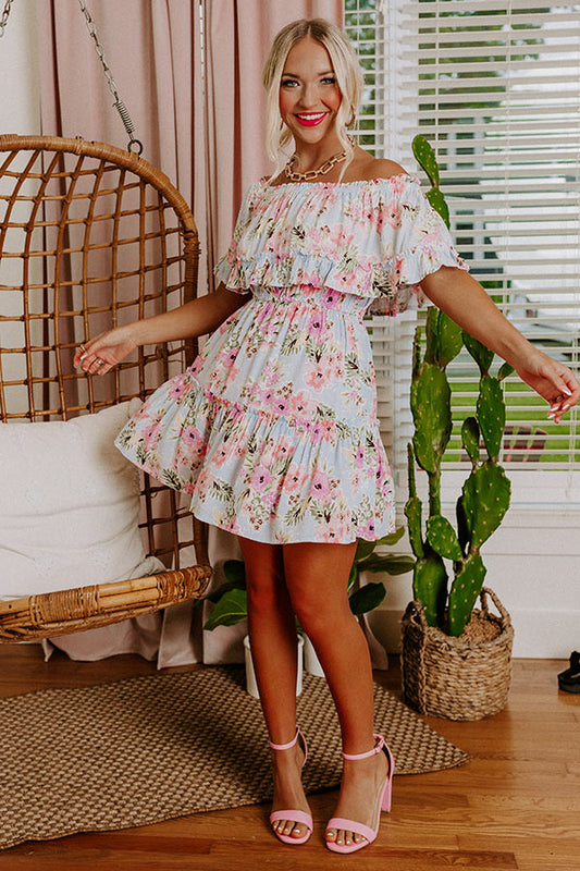 Move On Floral Dress