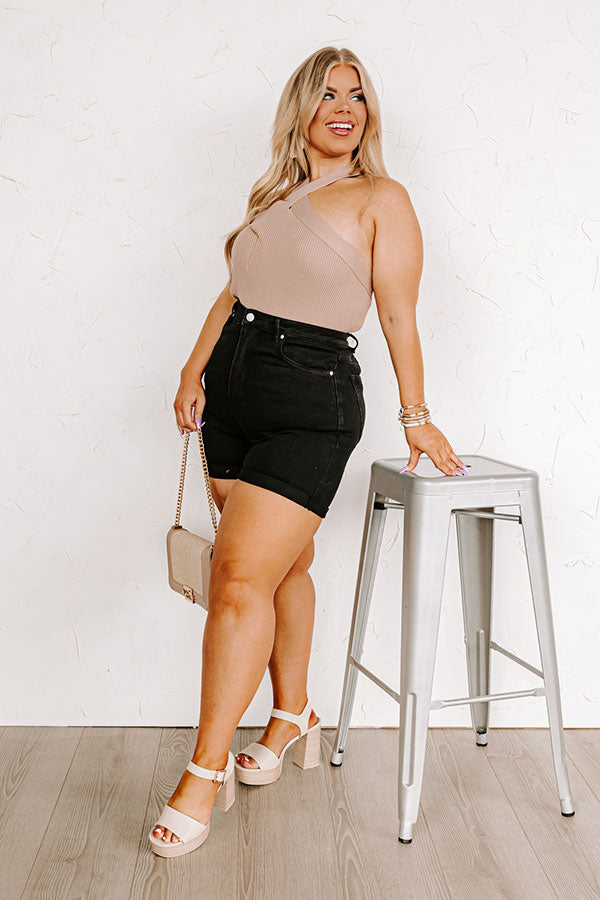 Risen The Lilliana High Waist Shorts Curves