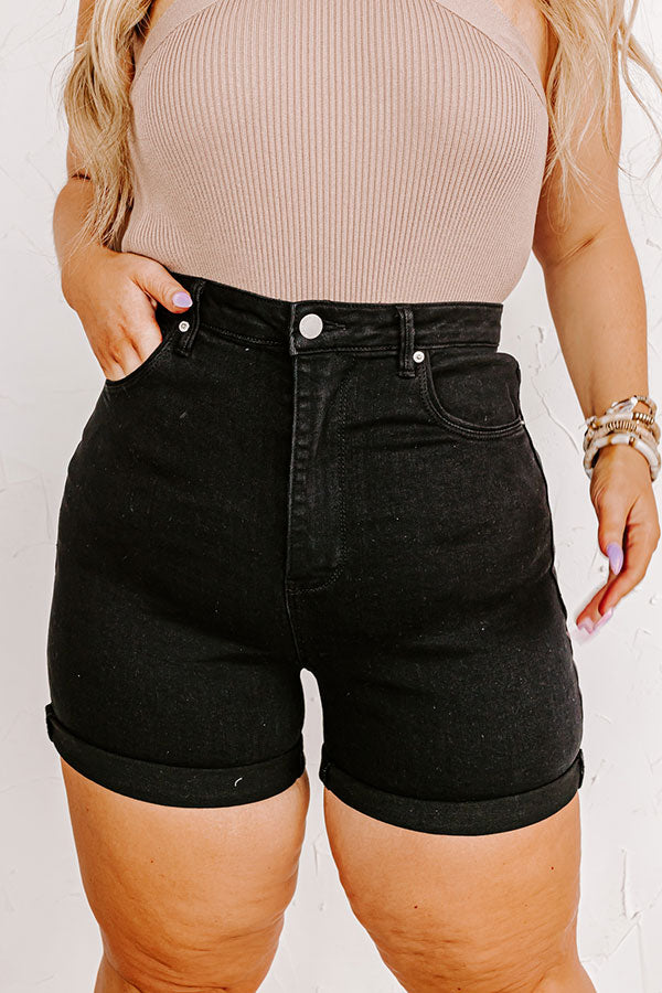 Risen The Lilliana High Waist Shorts Curves
