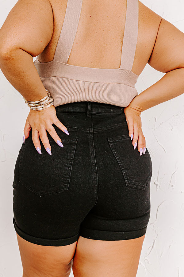Risen The Lilliana High Waist Shorts Curves