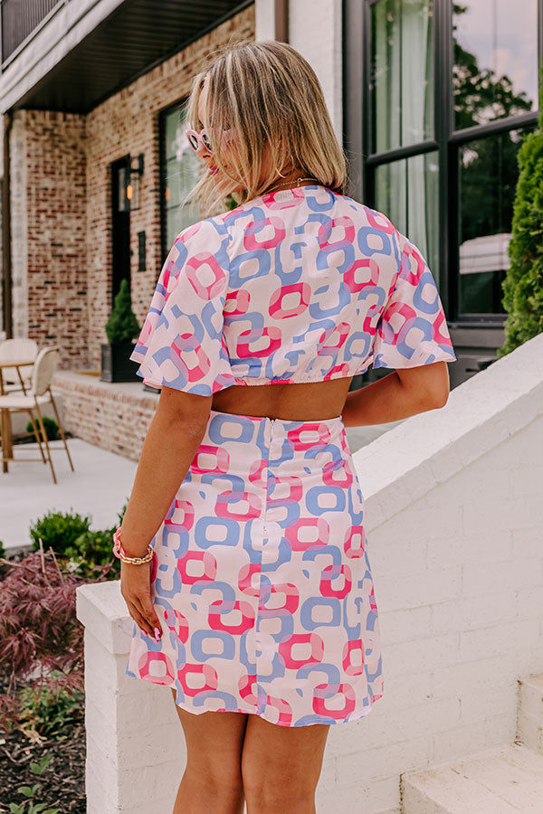 Better With Bubbly Cut Out Dress