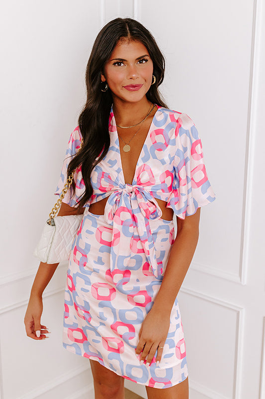 Better With Bubbly Cut Out Dress