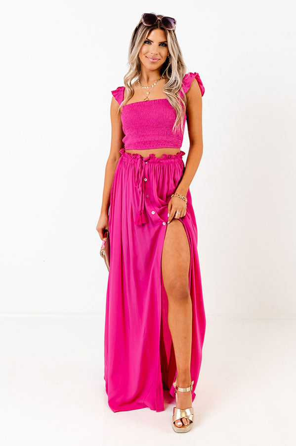 Good For The Plot Maxi Skirt