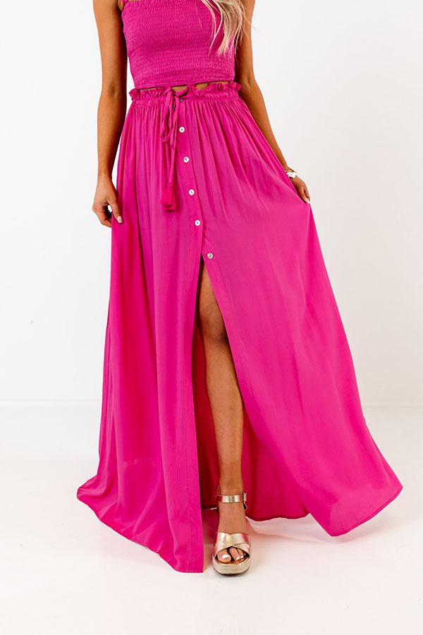Good For The Plot Maxi Skirt