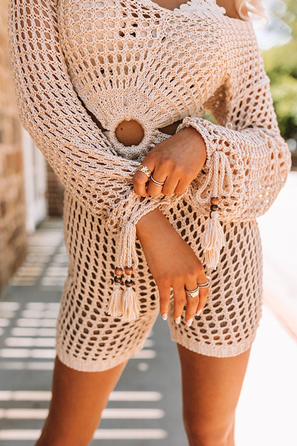 Yacht Trip Crochet Romper