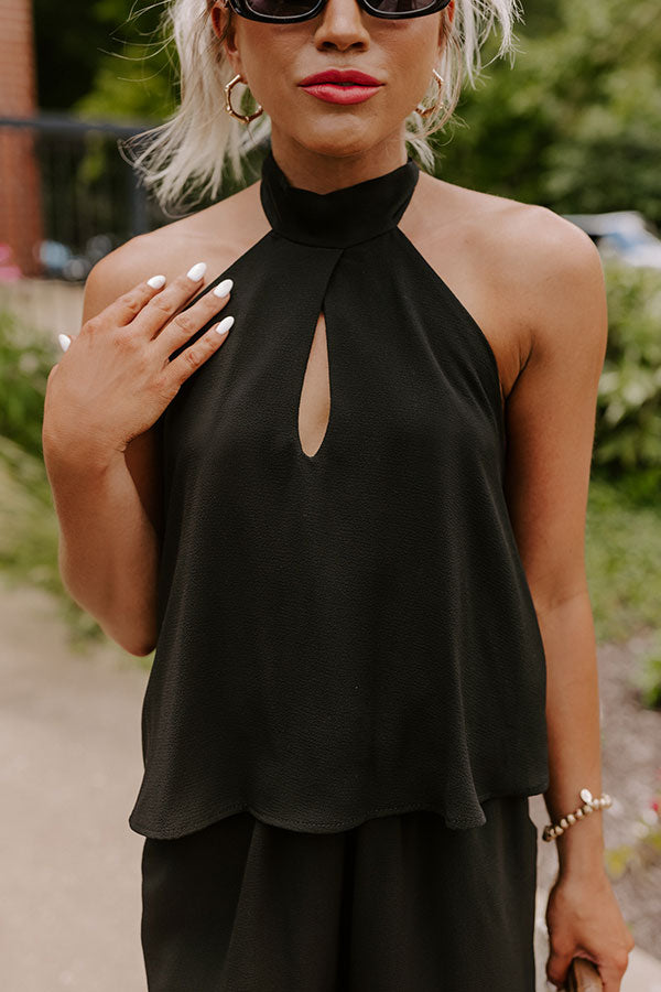 Dare To Indulge Romper In Black