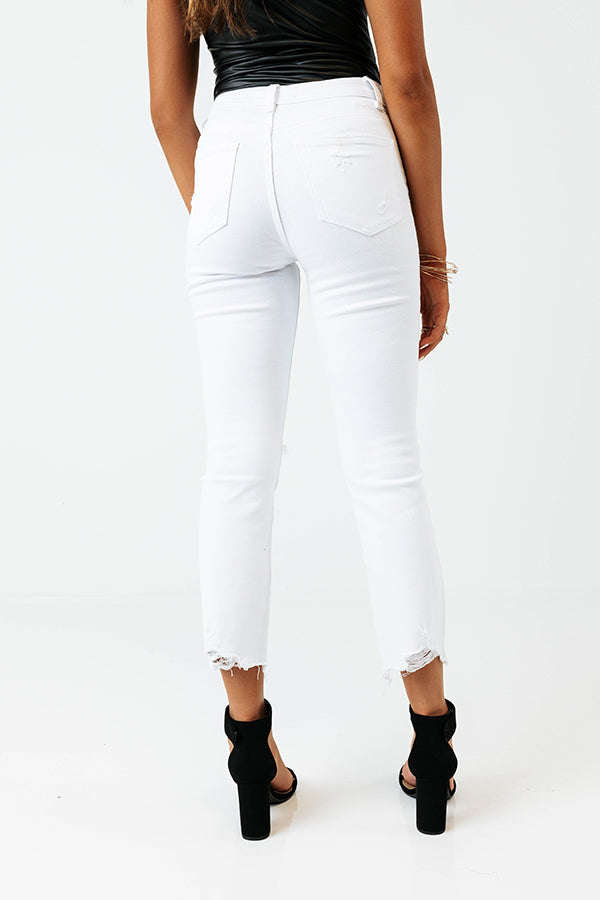 Flying Monkey The Gerry High Waist Distressed Ankle Skinny