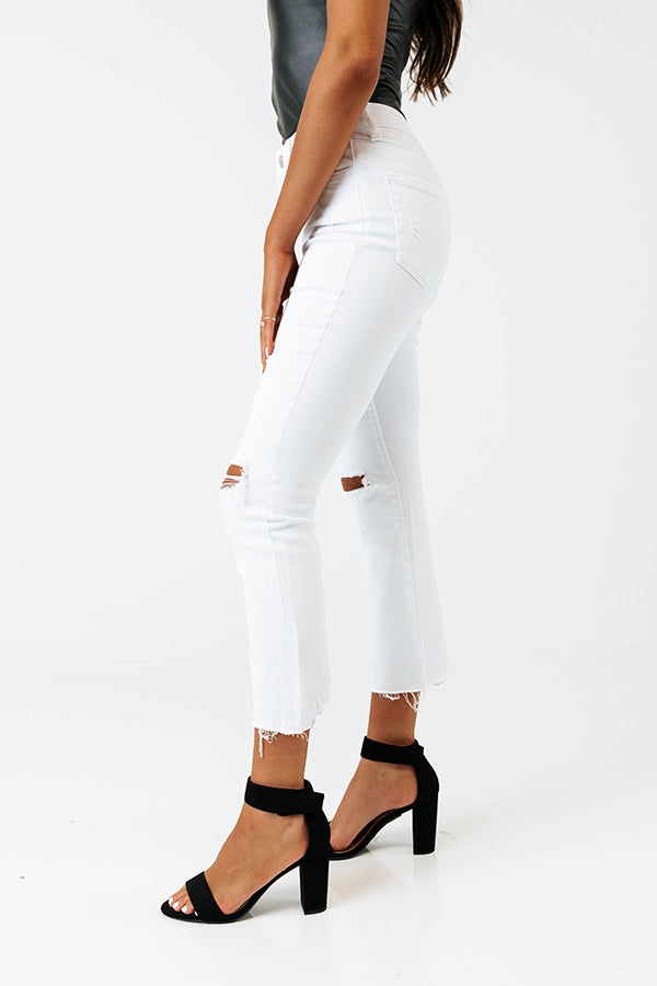 Flying Monkey The Gerry High Waist Distressed Ankle Skinny