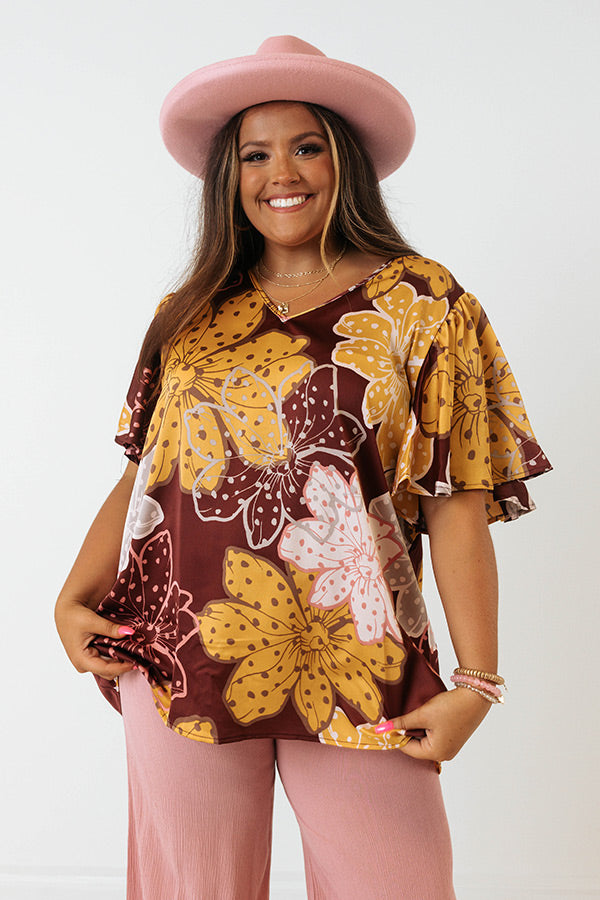 Island Twist Shift Top Curves