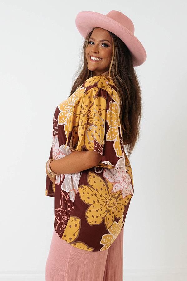 Island Twist Shift Top Curves