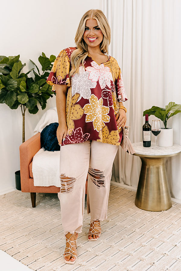 Island Twist Shift Top Curves