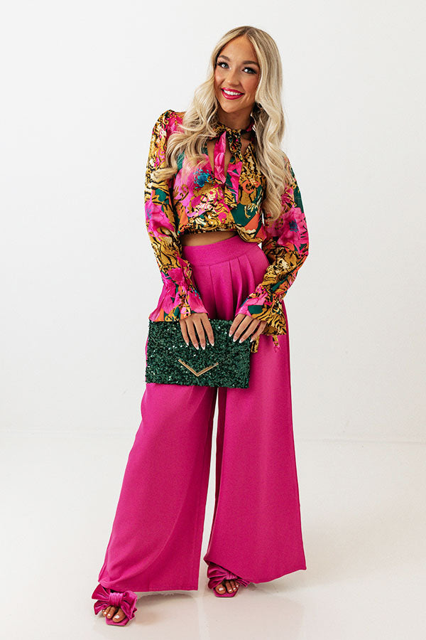 Jetset To Miami Crop Top