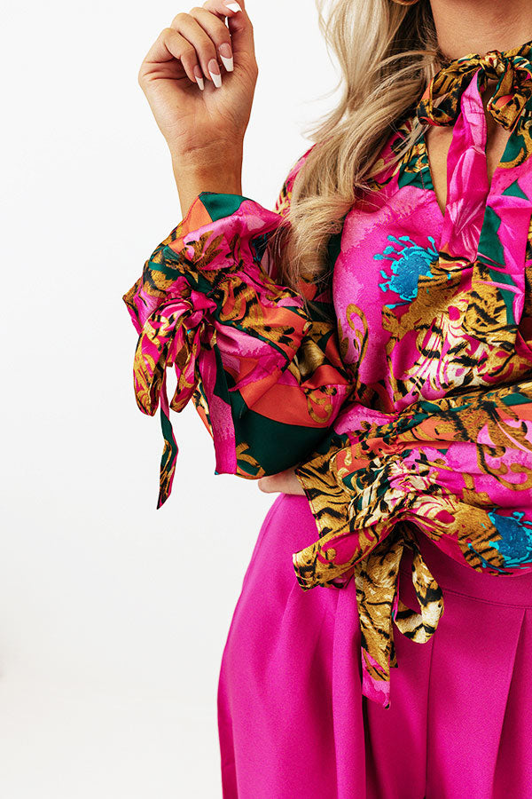 Jetset To Miami Crop Top
