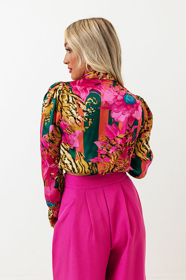 Jetset To Miami Crop Top