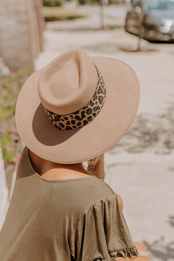 Candid Feelings Wool Fedora In Mocha