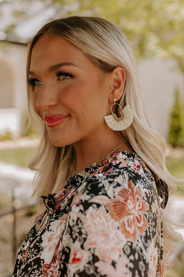 Made In The Shade Earrings In Mint