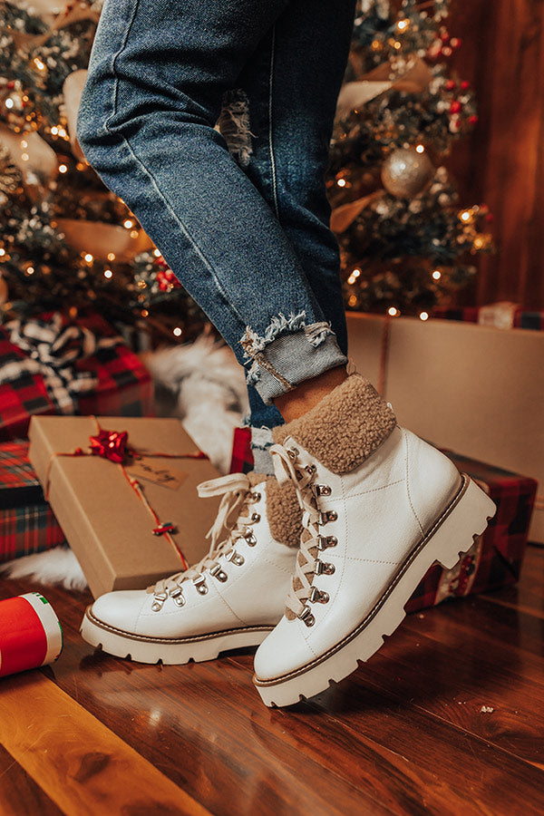The Montana Boot in White